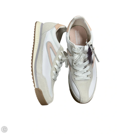 Shoes Sneakers Platform By Tretorn In Pink & White, Size: 8