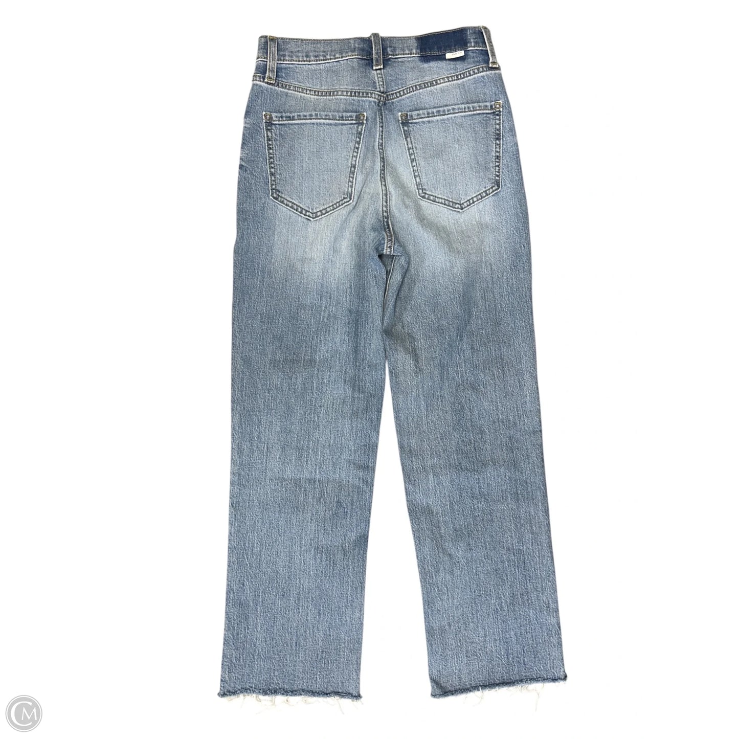Jeans Straight By Daze Denim In Blue Denim, Size: 0