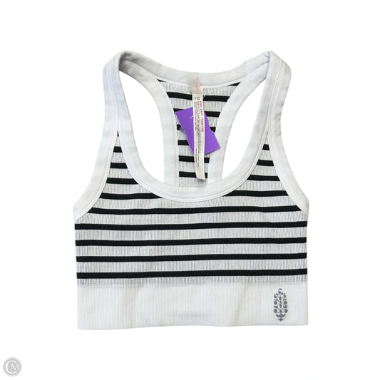 Tank Top By Free People In Black & White, Size: Xs
