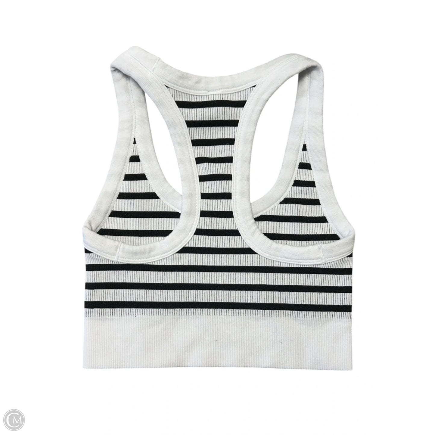 Tank Top By Free People In Black & White, Size: Xs
