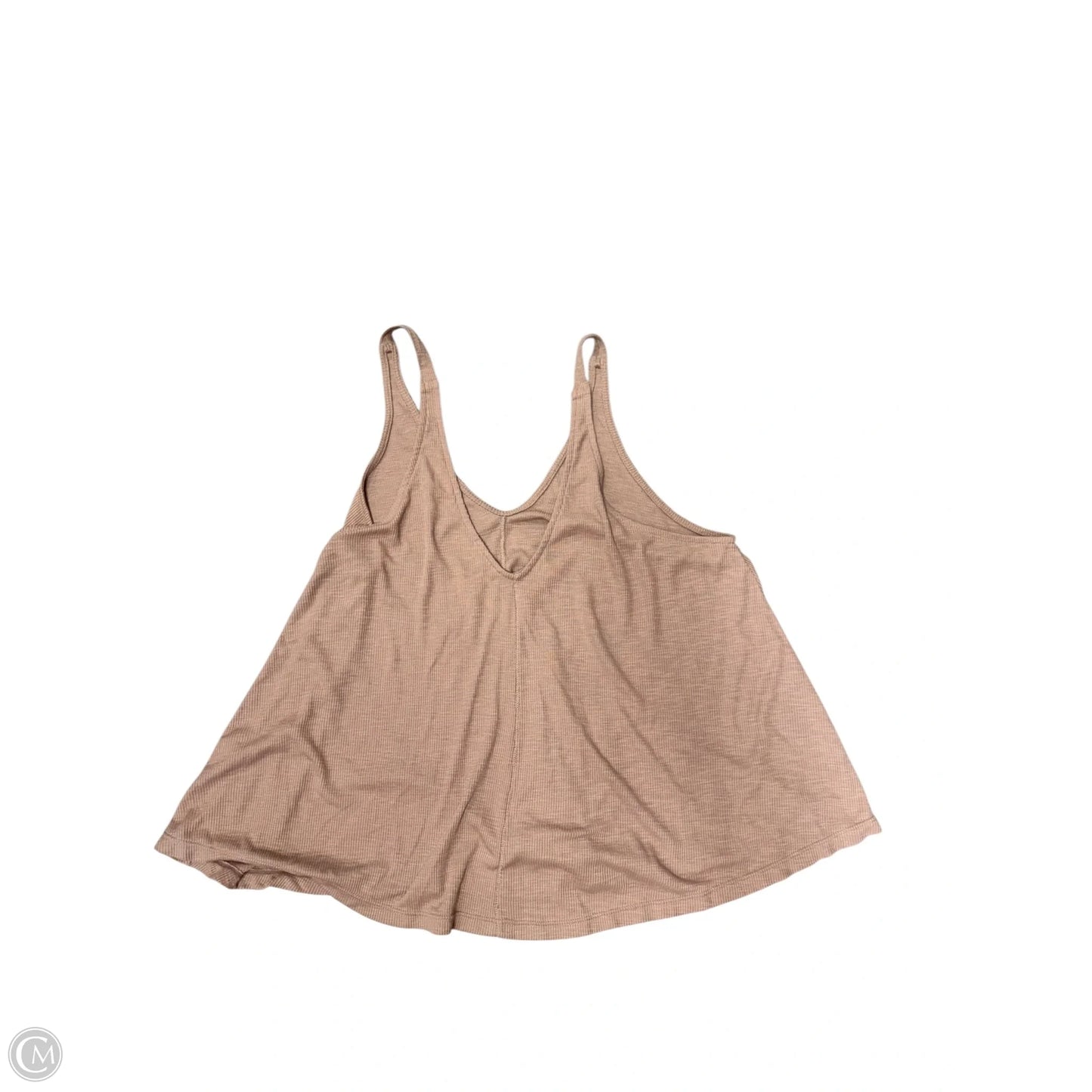 Top Sleeveless Basic By Free People In Tan, Size: M