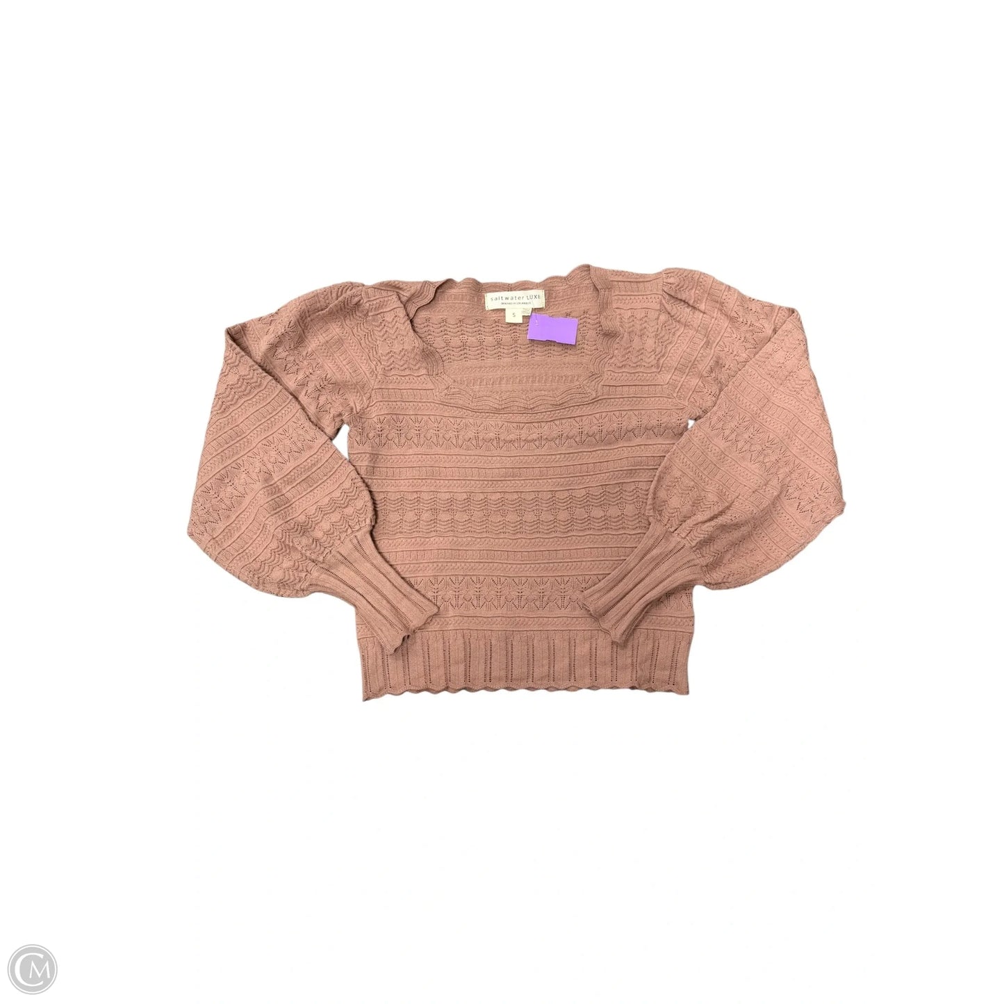 Sweater By Saltwater Luxe In Tan, Size: S