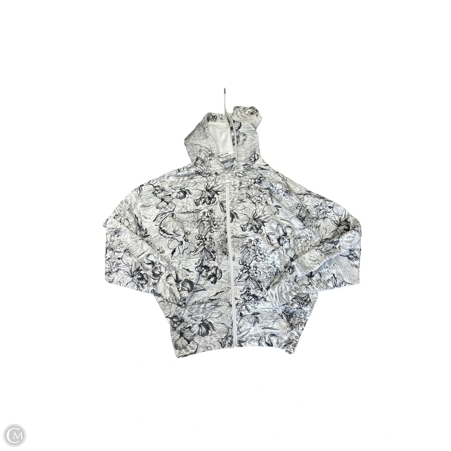 Sweatshirt Hoodie By Athleta In Grey, Size: S