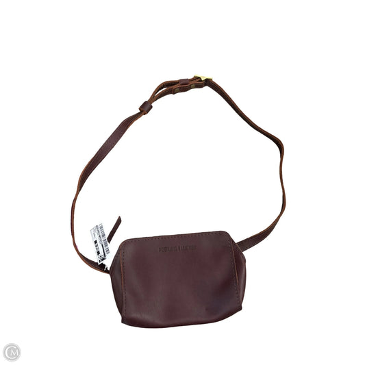 Belt Bag Leather By Portland Leather, Size: Small