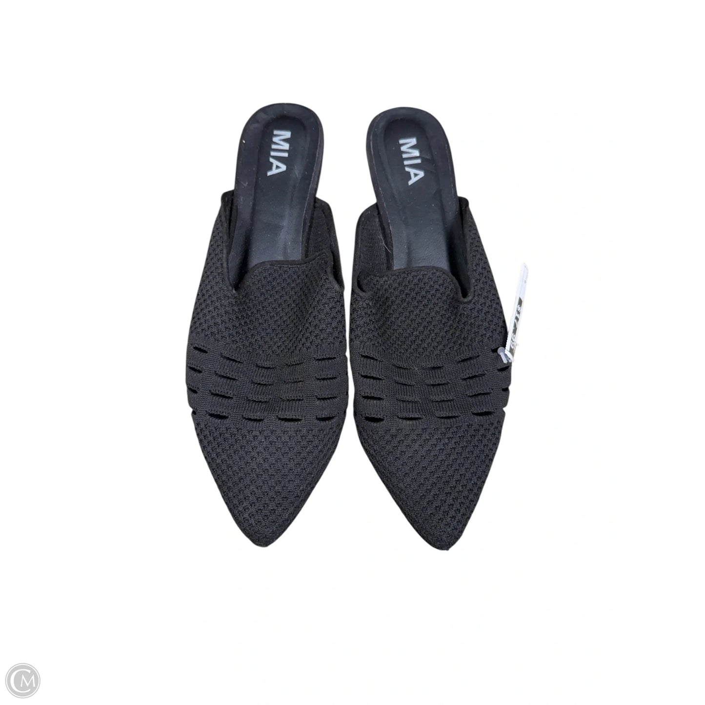 Shoes Flats By Mia In Black, Size: 9