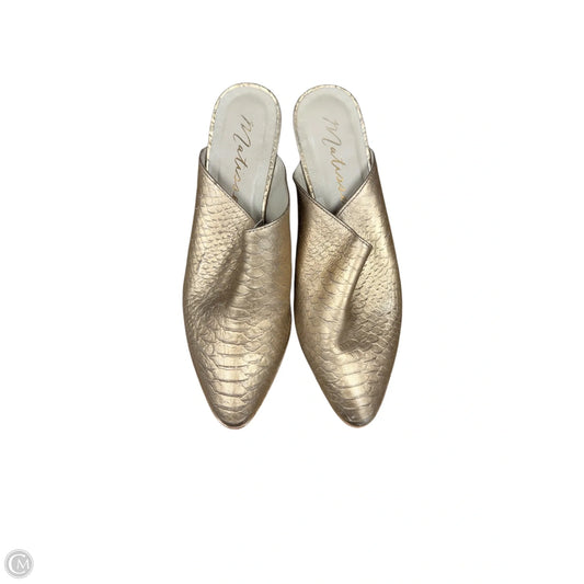 Shoes Flats By Matisse In Gold, Size: 9
