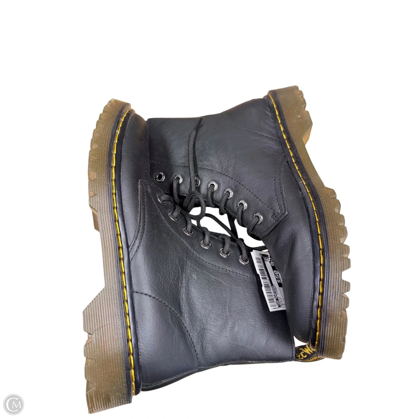 Boots Combat By Dr Martens In Black, Size: 9