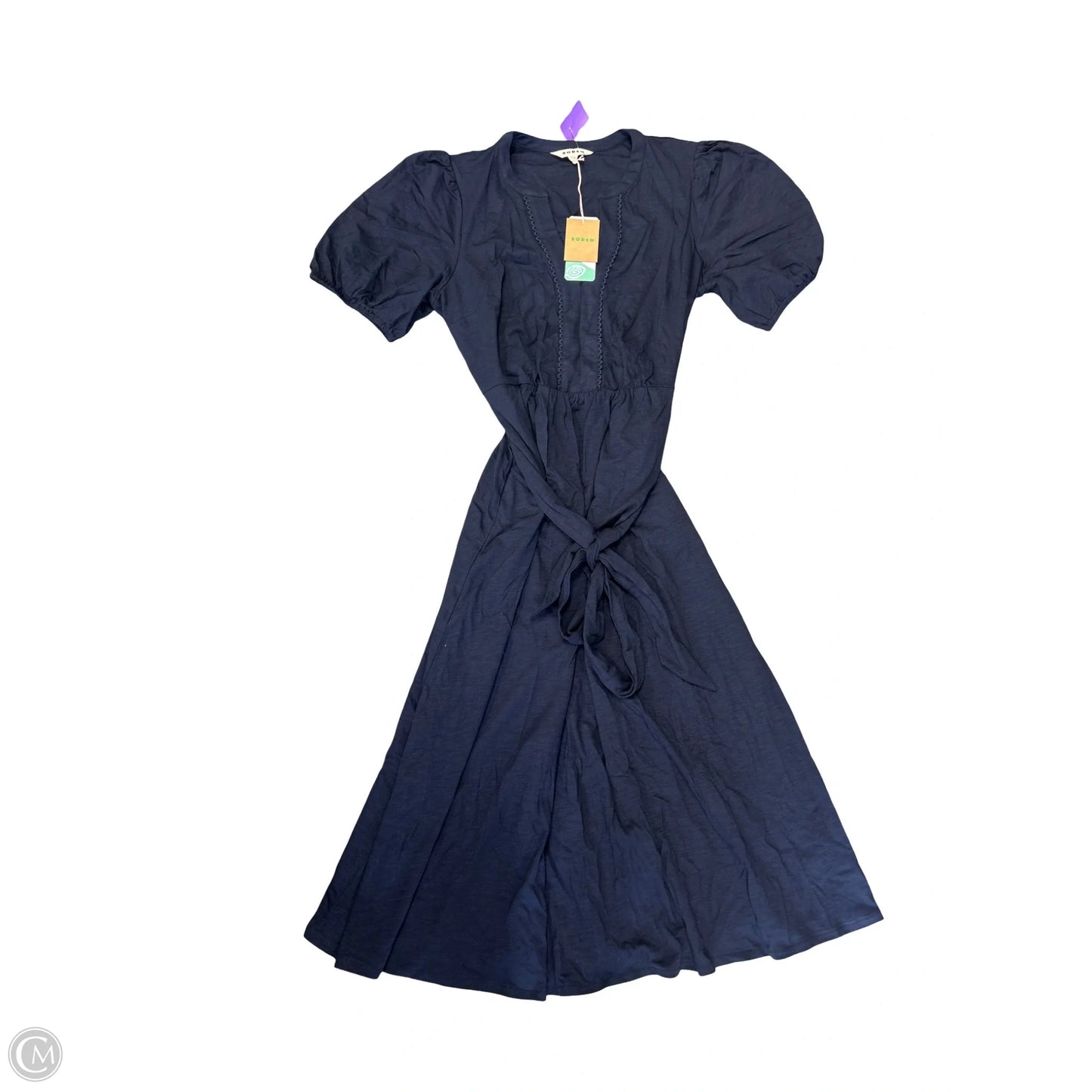 Dress Casual Midi By Boden In Navy, Size: 14