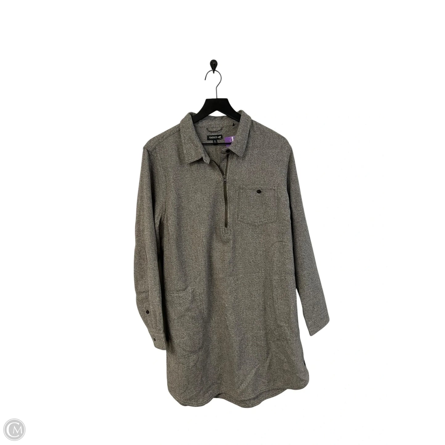Dress Casual Short By Toad & Co In Grey, Size: Xl