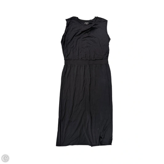 Dress Casual Midi By Athleta In Black, Size: L