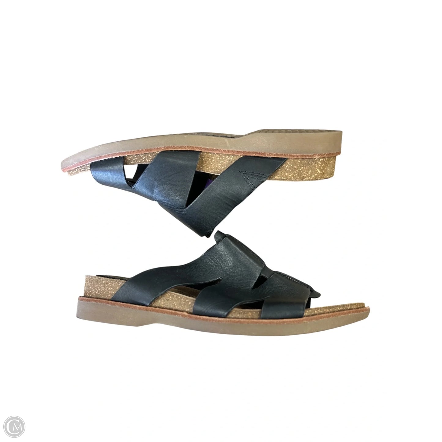 Sandals Flats By Sofft In Black, Size: 8.5