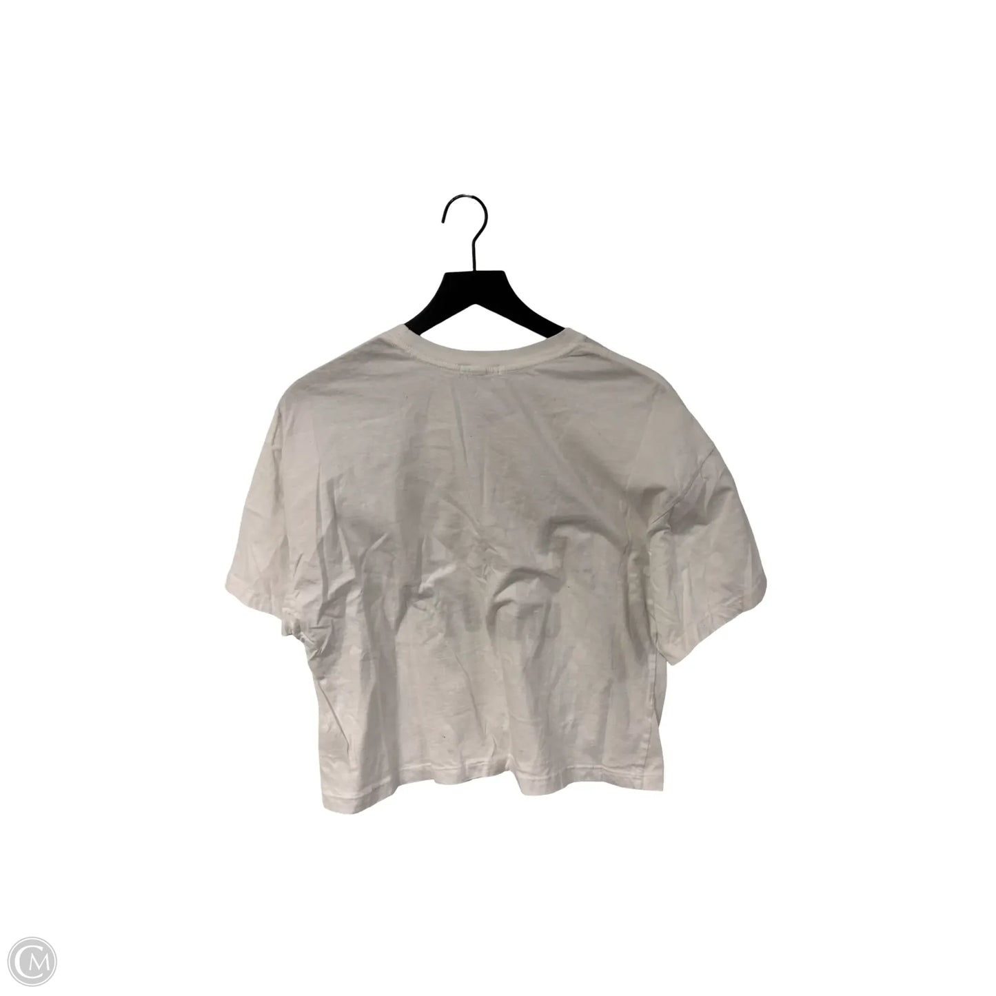 Top Short Sleeve Basic By Clothes Mentor In White, Size: S