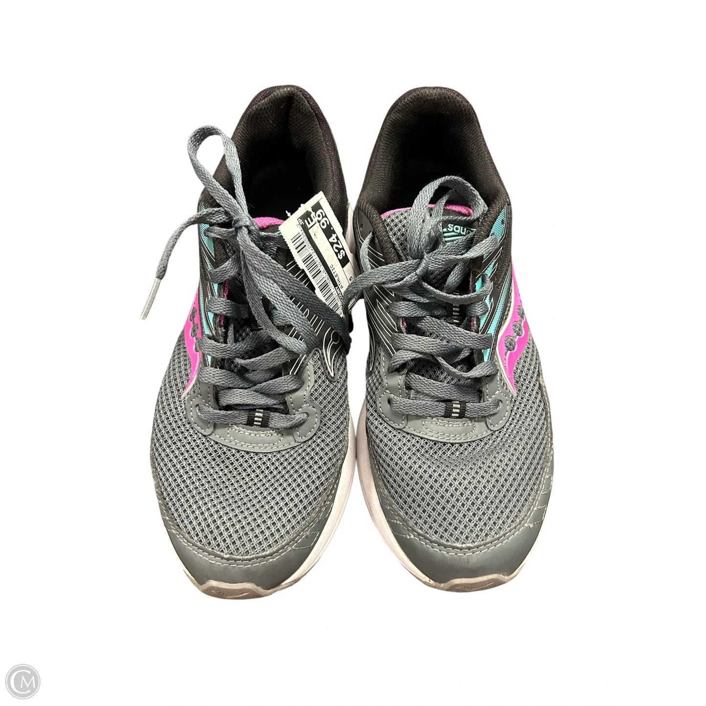 Shoes Athletic By Sacouny In Grey, Size: 8.5