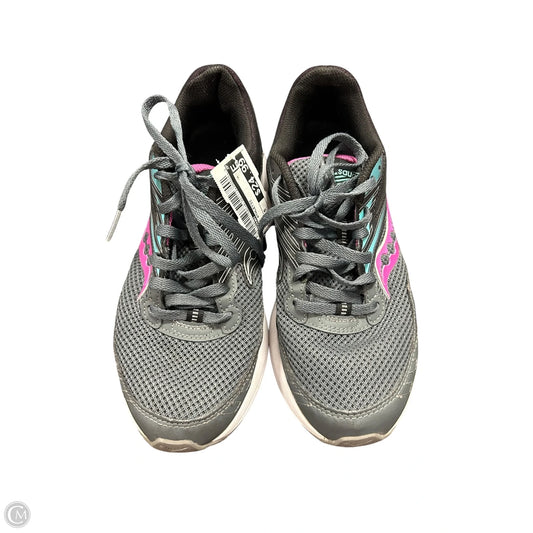 Shoes Athletic By Sacouny In Grey, Size: 8.5