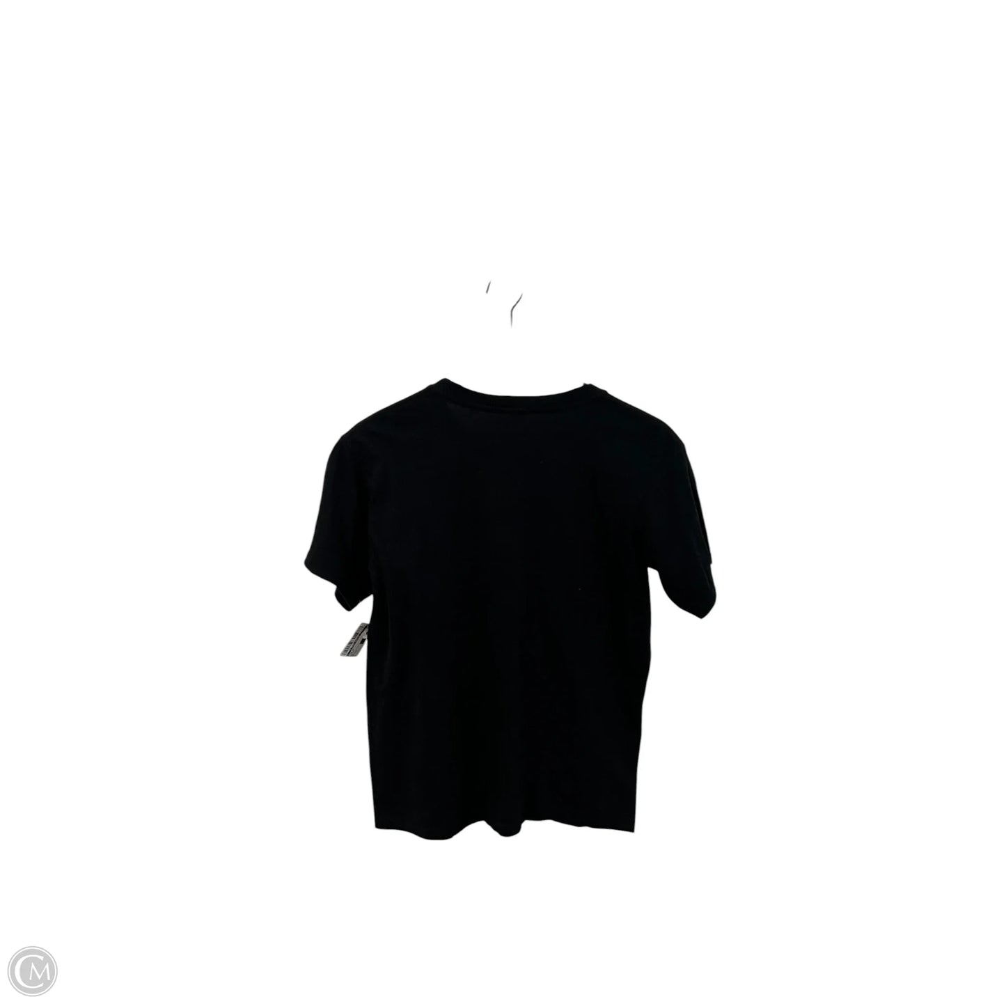 Top Short Sleeve By Clothes Mentor In Black, Size: S
