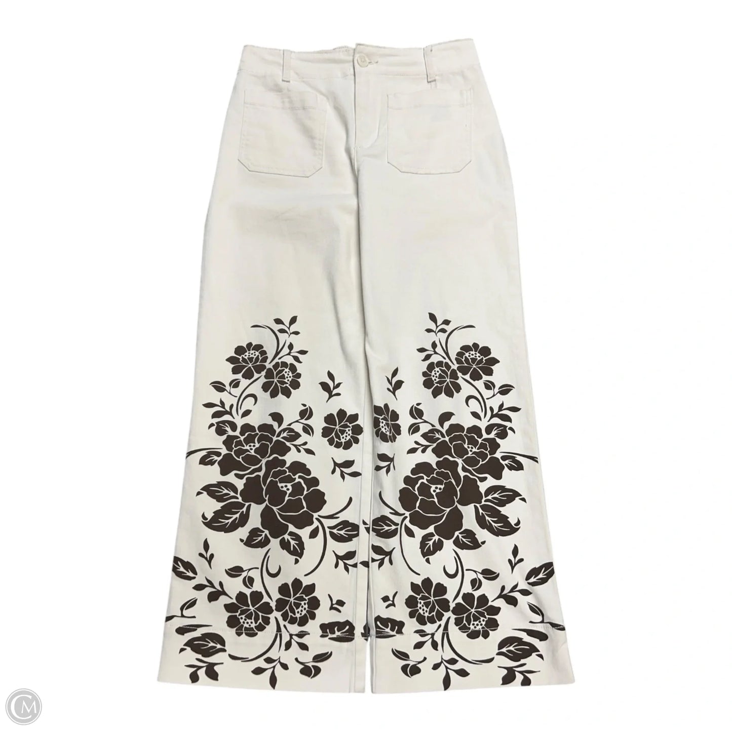 Pants Cropped By Bagatelle In Tan, Size: 4