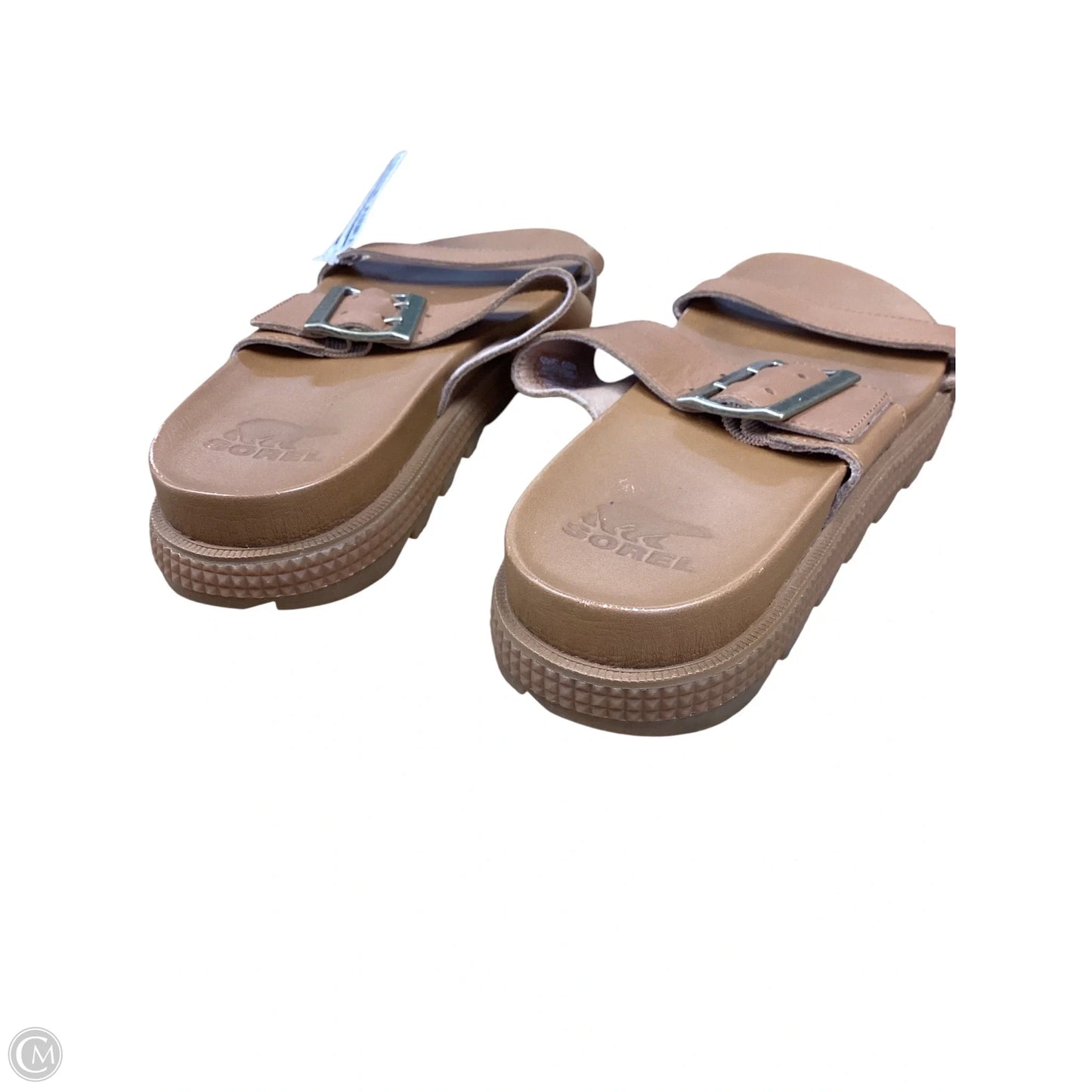 Sandals Heels Platform By Sorel In Brown, Size: 9.5