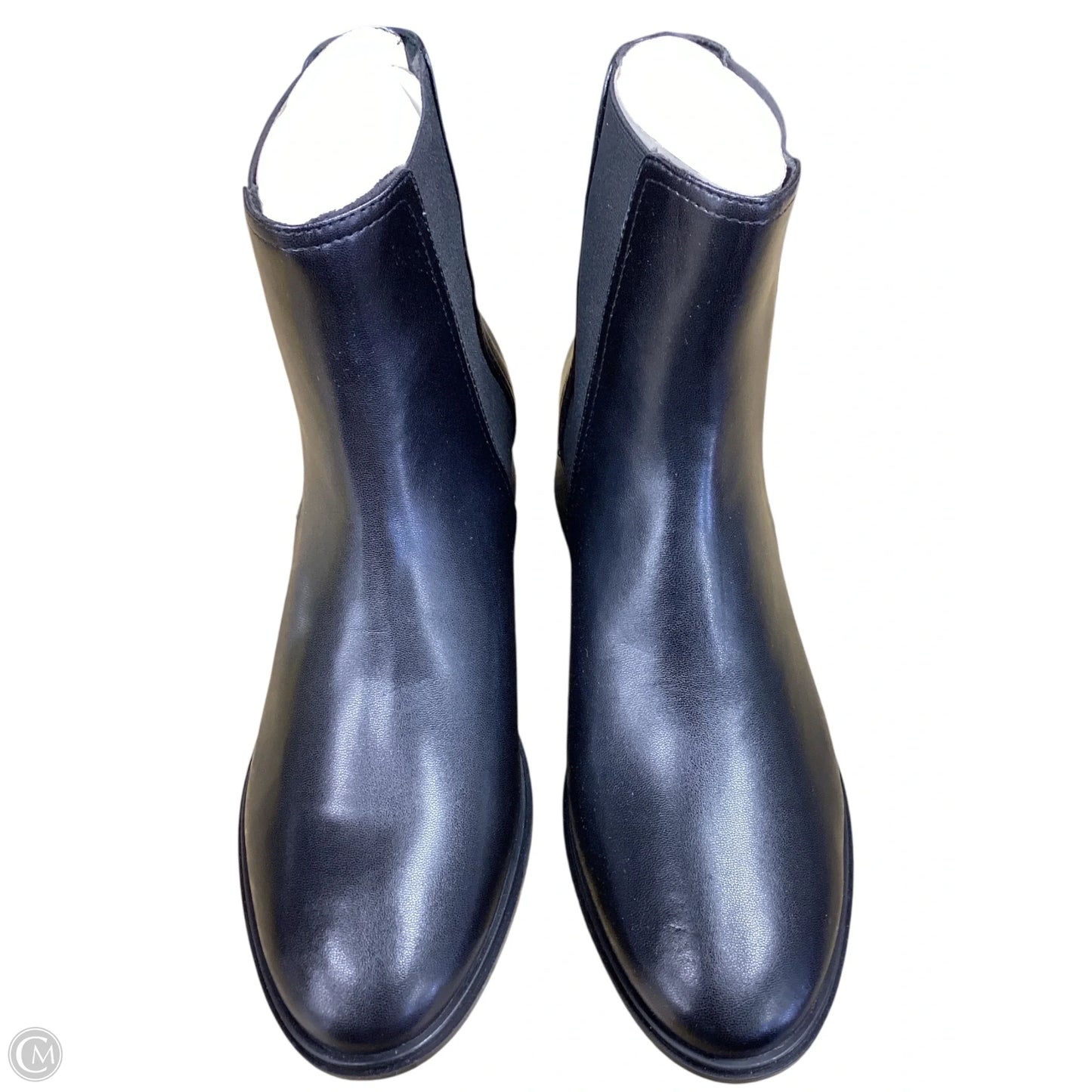 Boots Ankle Heels By Italian Shoemakers In Black, Size: 10