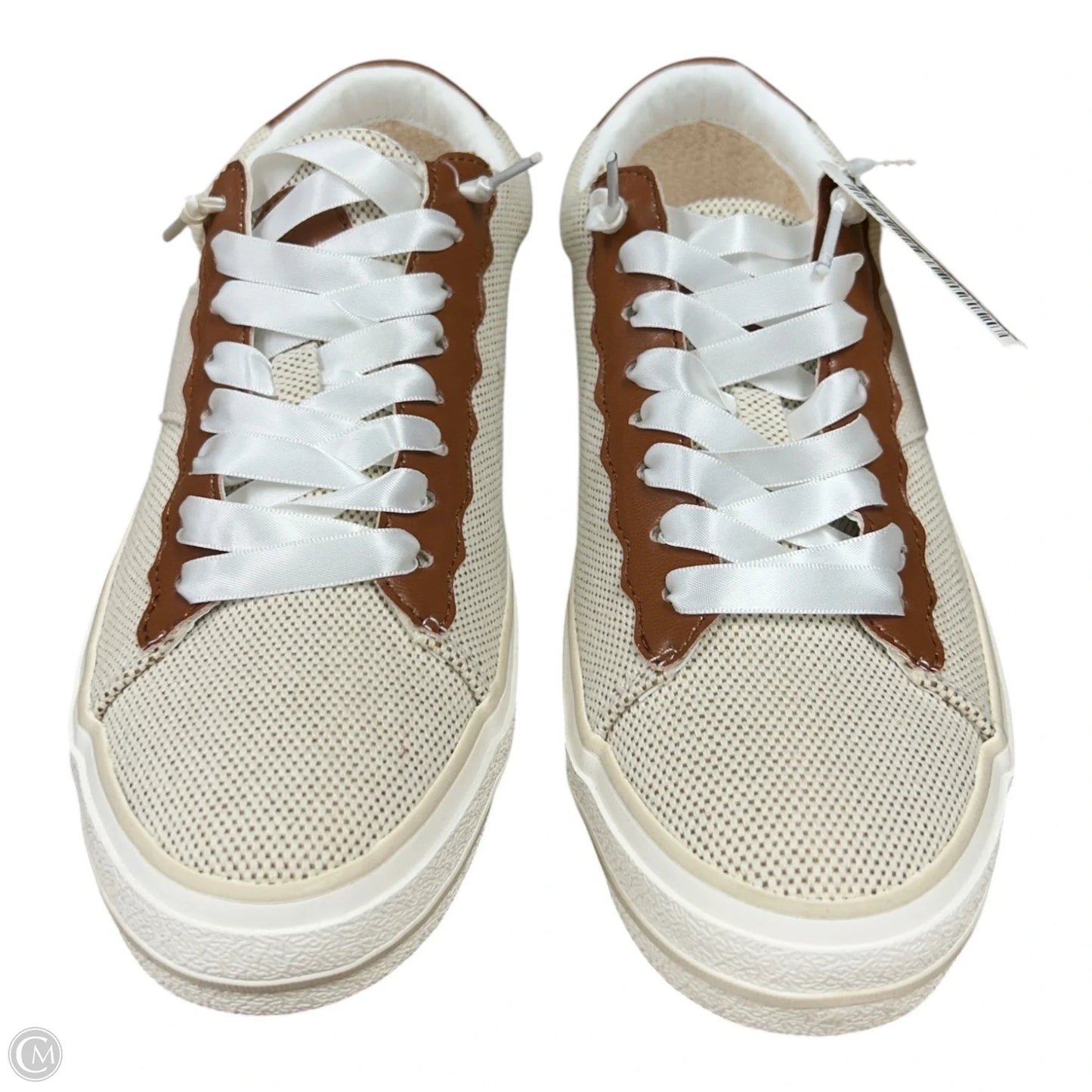 Shoes Sneakers By Cmc In Cream & Tan, Size: 7.5