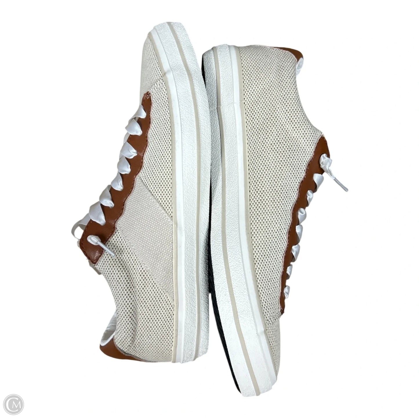 Shoes Sneakers By Cmc In Cream & Tan, Size: 7.5