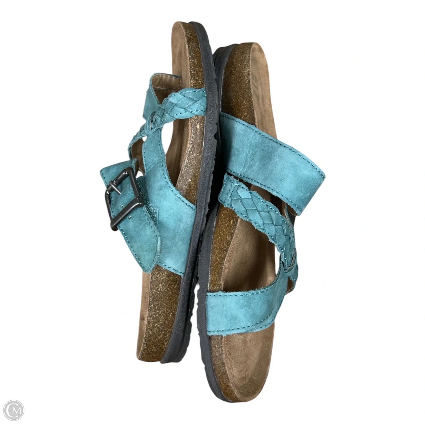Sandals Flats By Earth Origins In Green, Size: 7