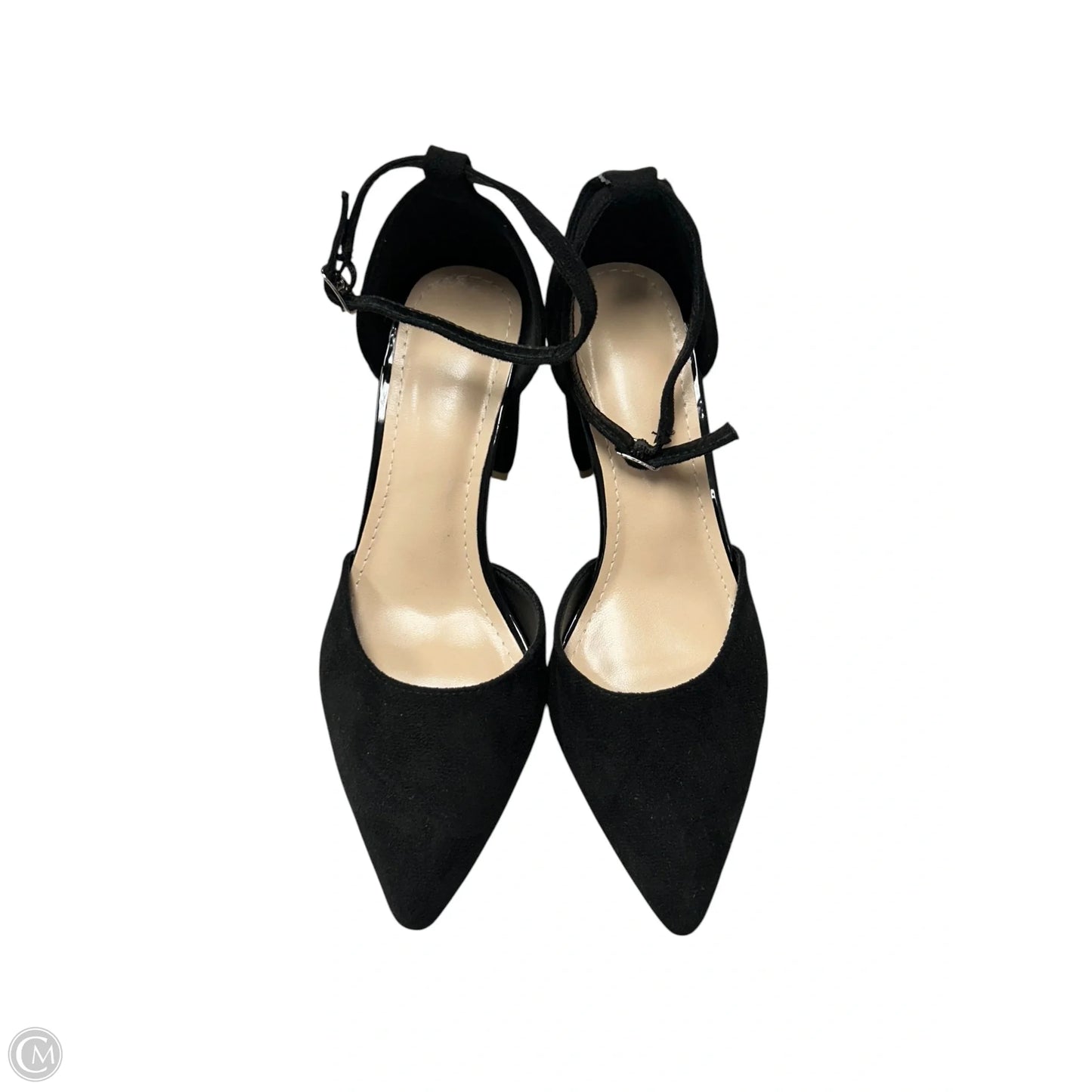 Shoes Heels Block By Clothes Mentor In Black, Size: 7.5