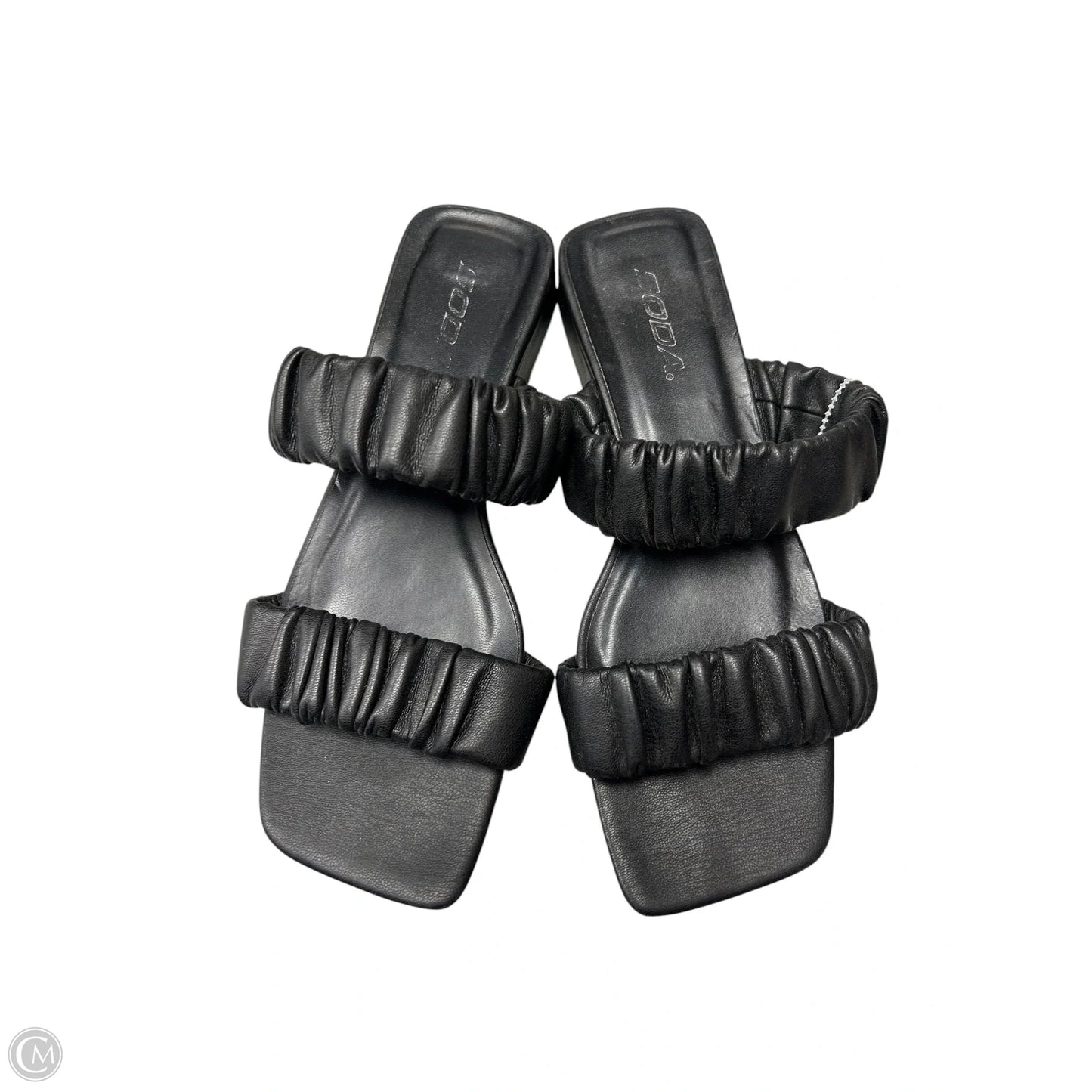 Sandals Flats By Soda In Black, Size: 7