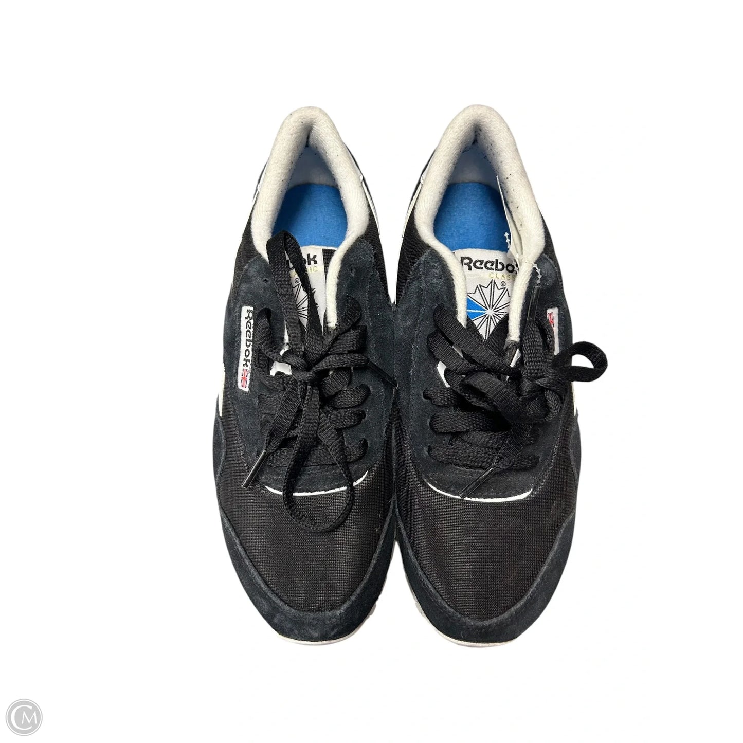 Shoes Sneakers By Reebok In Black & White, Size: 7.5