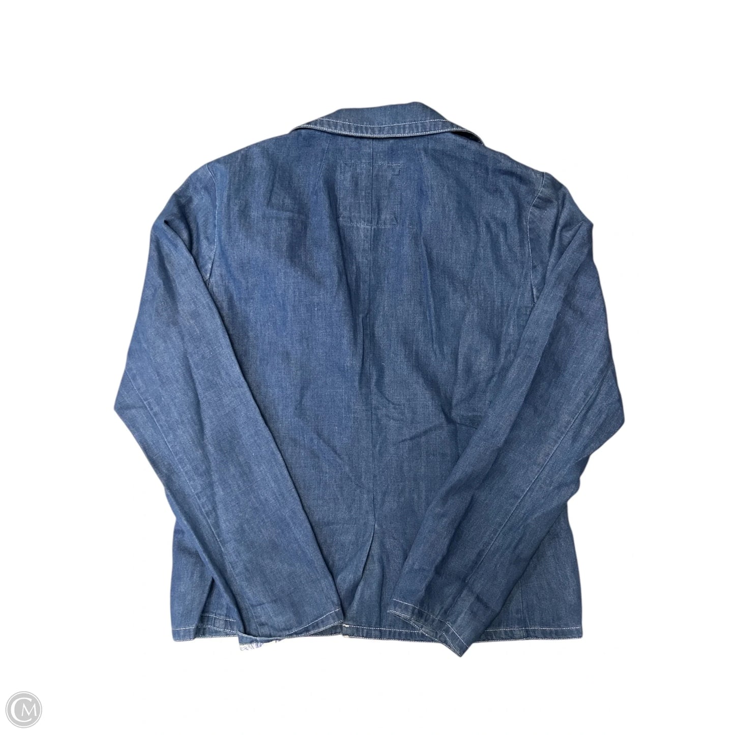 Blazer By Tommy Bahama In Blue Denim, Size: 4