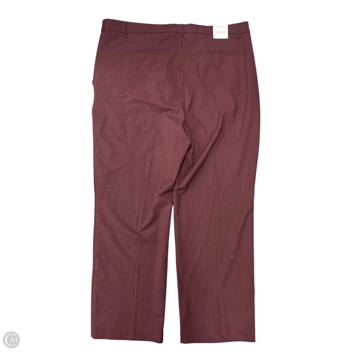 Pants Dress By Banana Republic In Maroon, Size: 20