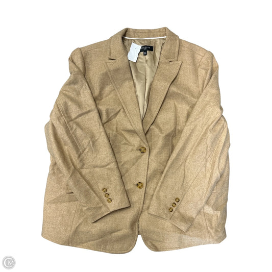Blazer By Talbots In Tan, Size: 20