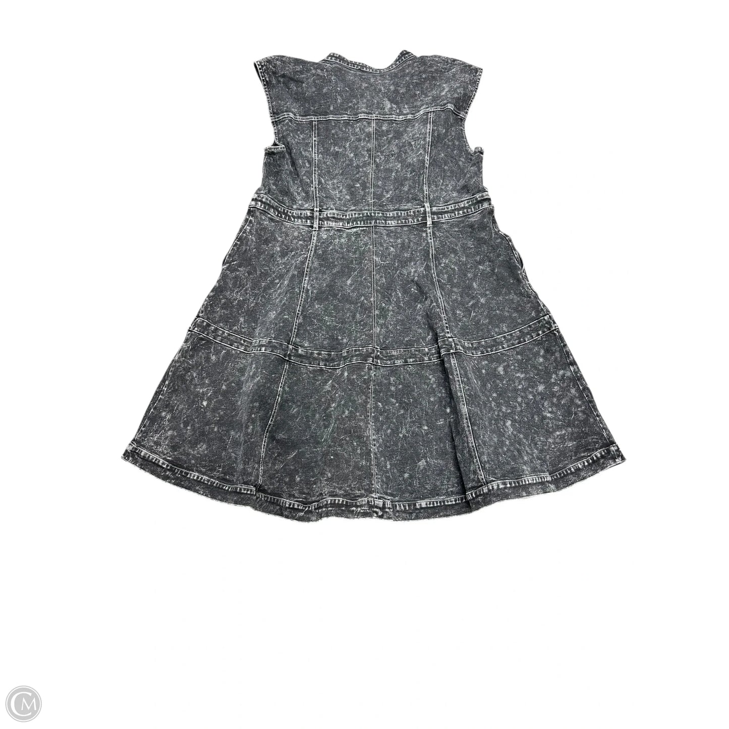 Dress Casual Midi By Eloquii In Black Denim, Size: 20