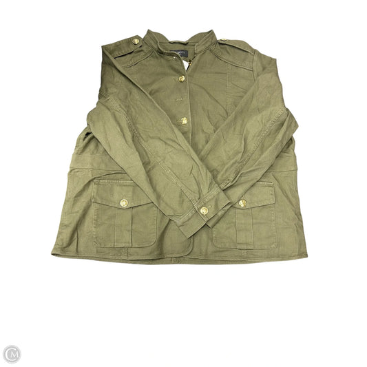 Jacket Other By Talbots In Green, Size: 2x