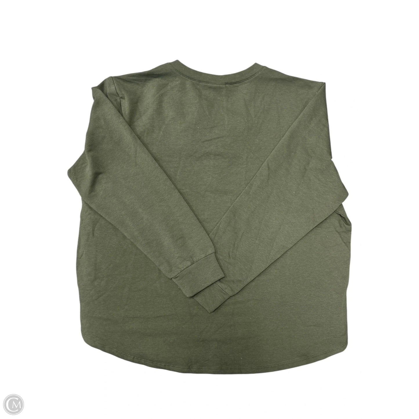 Top Long Sleeve By Torrid In Green, Size: 1x
