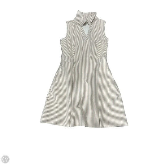 Dress Casual Short By Cma In Tan & White, Size: 2