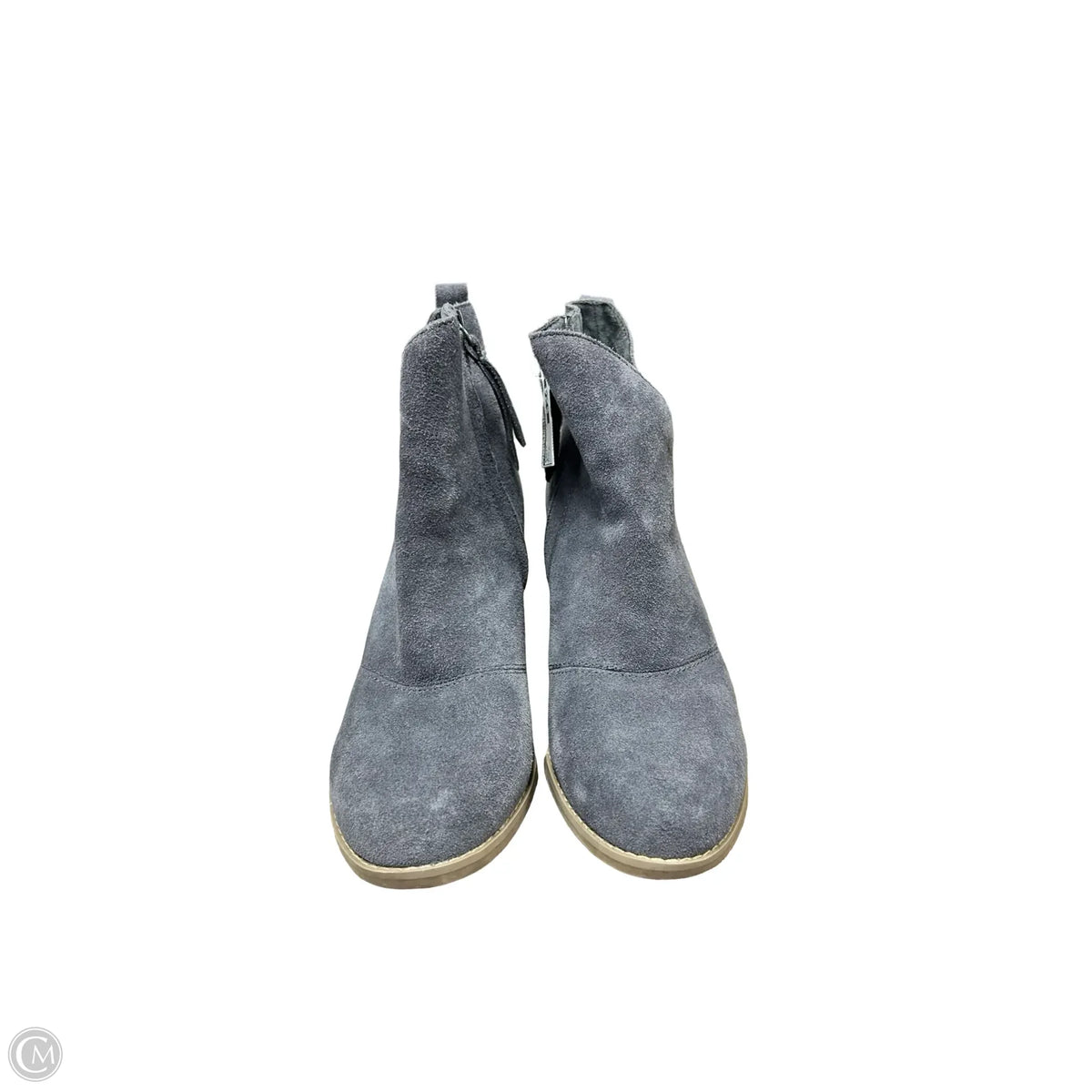 Boots Ankle Heels By Toms In Grey, Size: 8