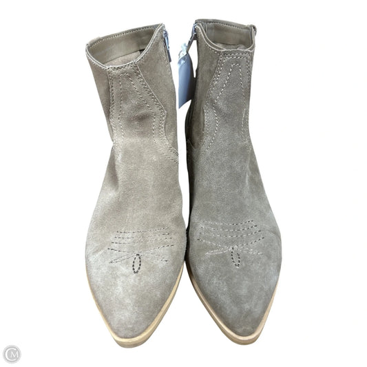 Boots Ankle Heels By Dolce Vita In Tan, Size: 7.5