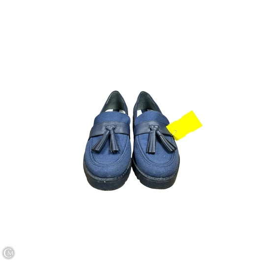 Shoes Heels Block By Franco Sarto In Navy, Size: 7