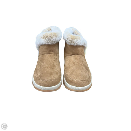 Boots Ankle Heels By Bobs In Brown, Size: 7.5