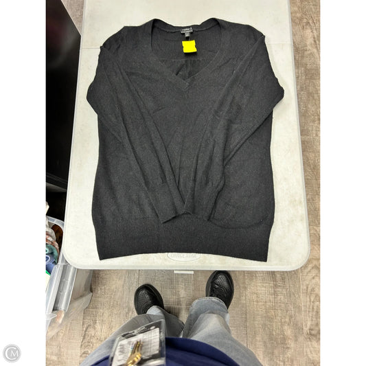 Sweater Cashmere By Talbots In Black, Size: L