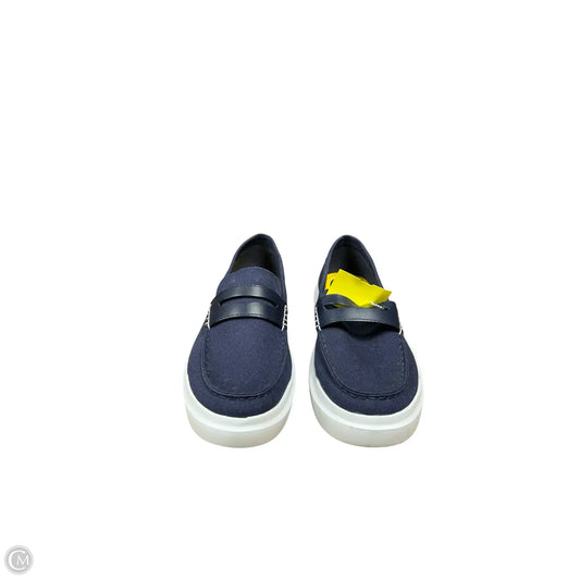 Shoes Flats By Cole-haan In Navy, Size: 10.5