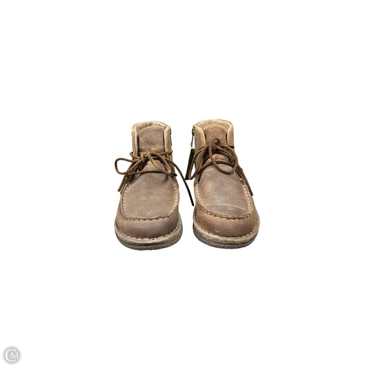 Boots Ankle Flats By Born In Brown, Size: 7