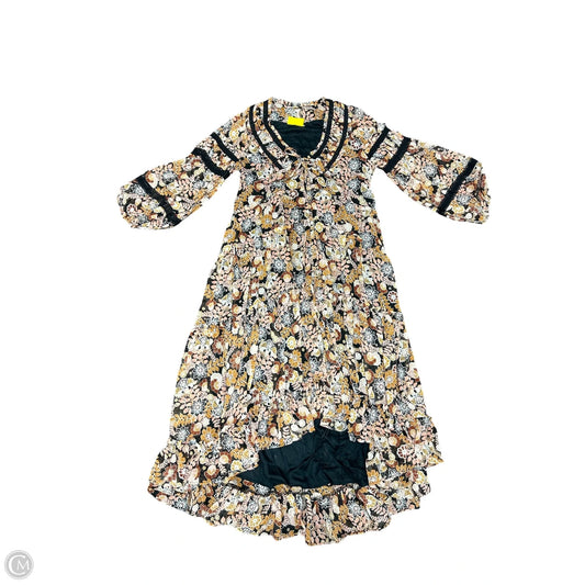 Dress Party Long By Free People In Black & Brown, Size: M