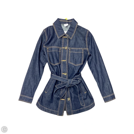 Jacket Denim By Cabi In Blue Denim, Size: Xs