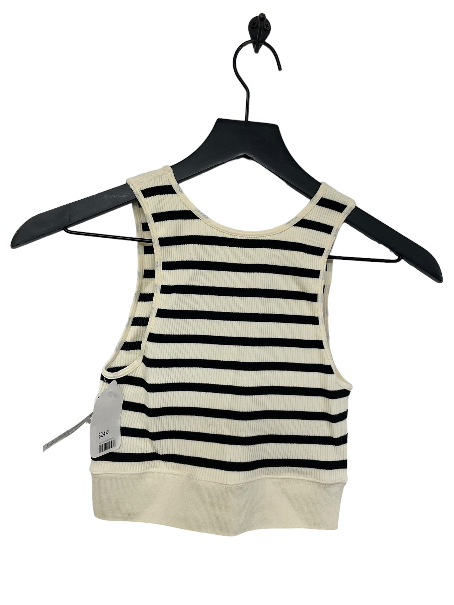 Striped Pattern Top Sleeveless By Together, Size S