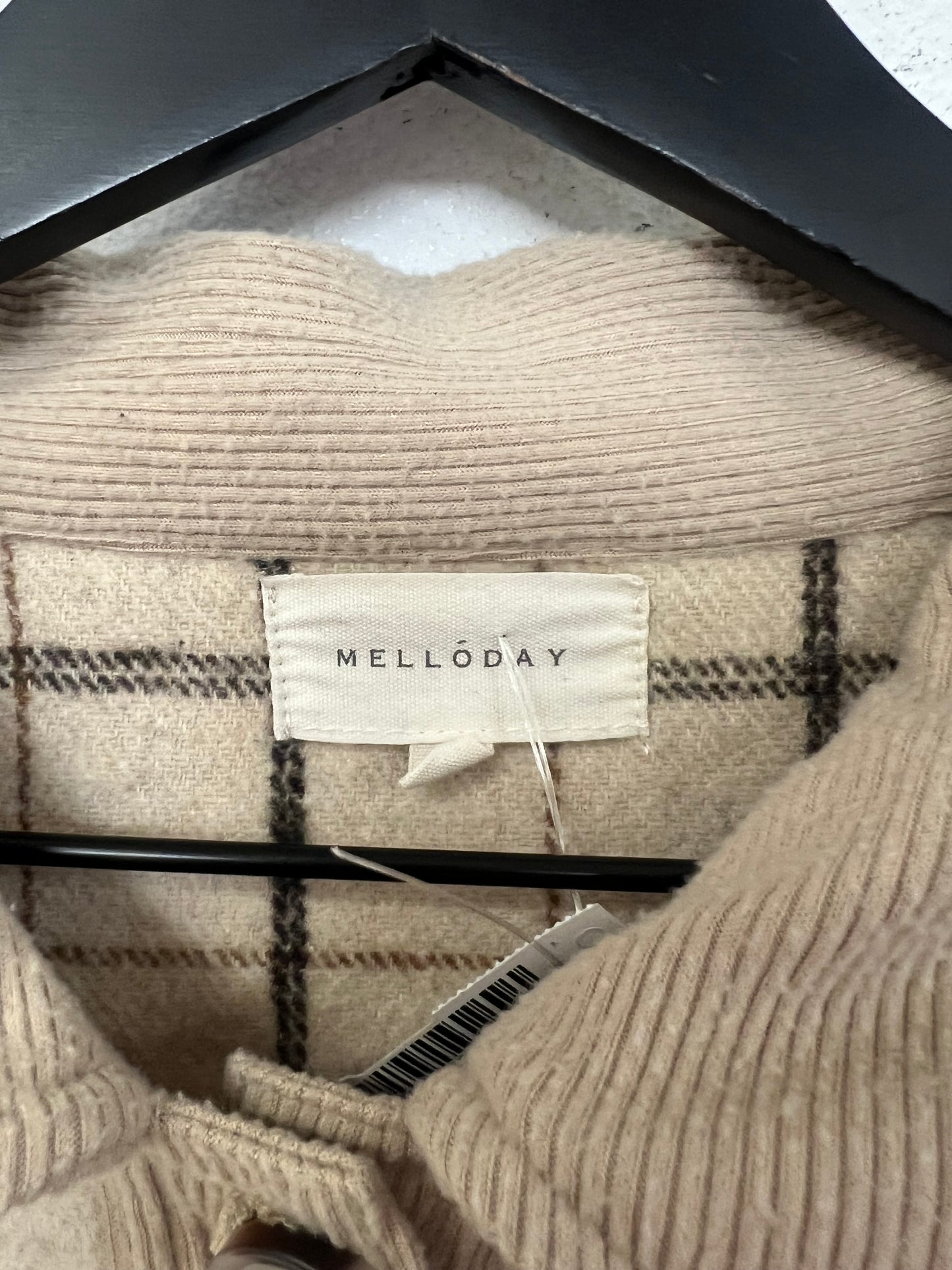 Beige Jacket Shirt Melloday, Size L