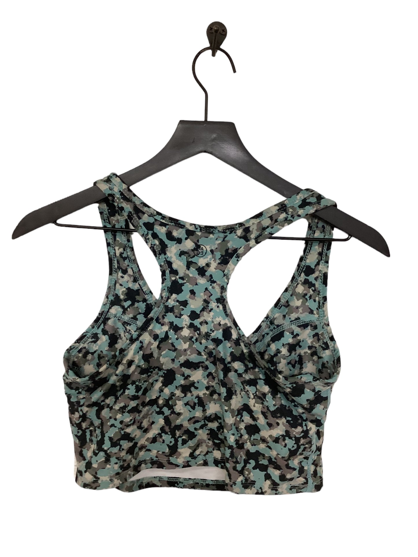 Multi-colored Athletic Bra Sage, Size M