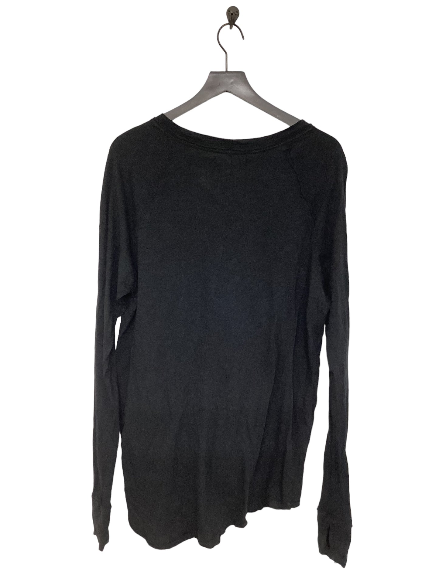 Black Top Long Sleeve We The Free, Size M