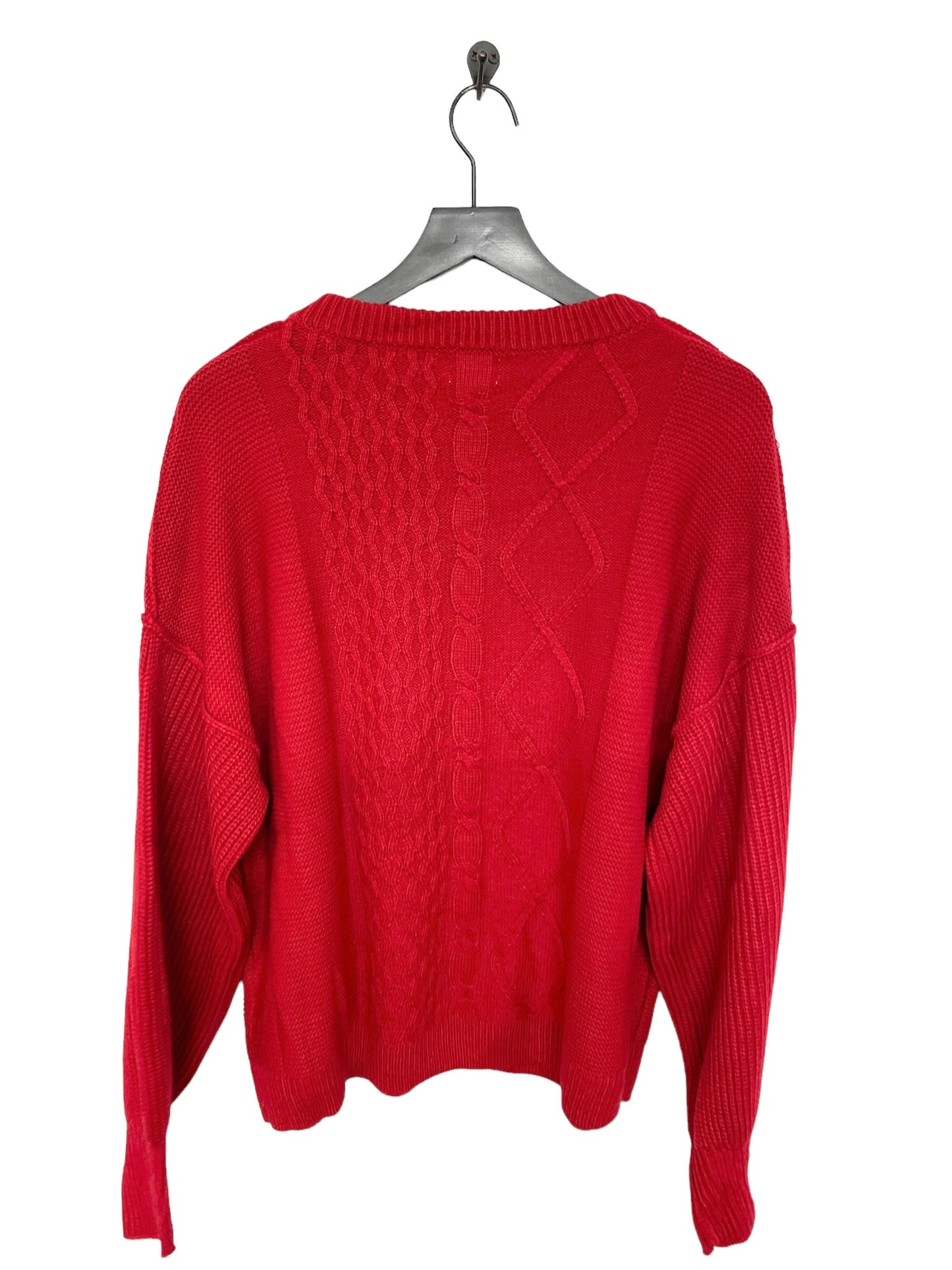 Red Sweater Cmc, Size Xl