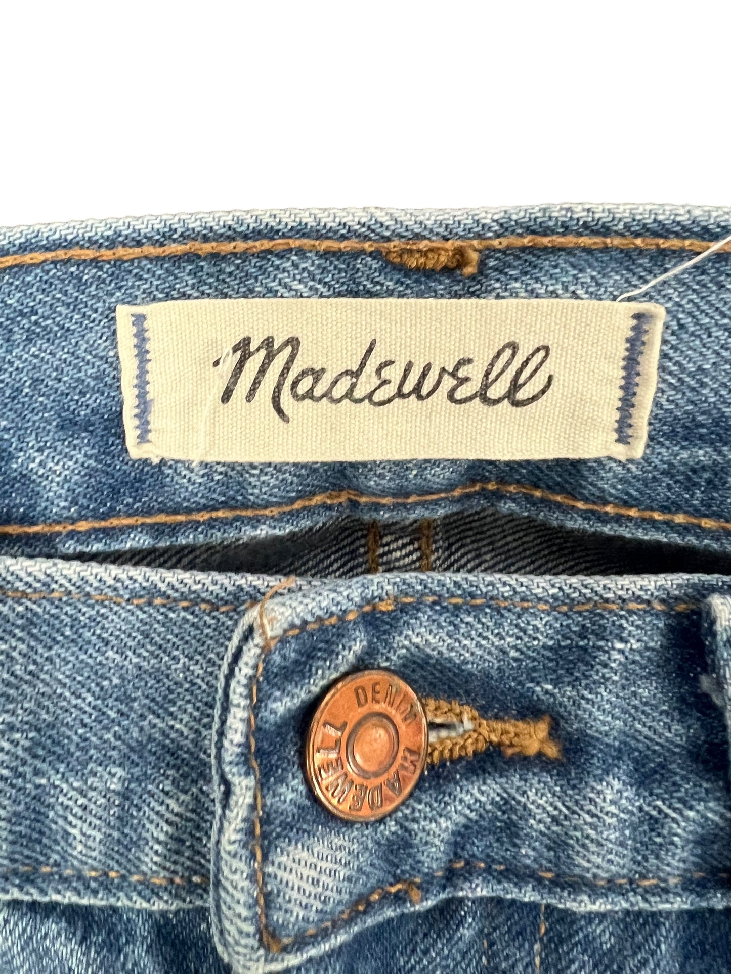 Jeans Boyfriend By Madewell In Blue Denim, Size: 2